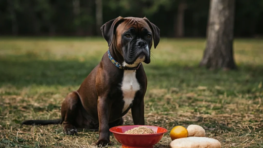 Image showing a 'no' symbol over various foods to avoid or restrict for pets. The foods include chocolate, grapes, onions, garlic, avocado, and cooked bones