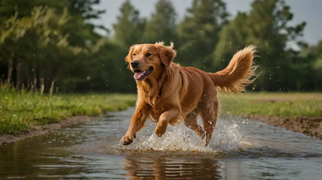 illustrating the importance of regular exercise for dogs