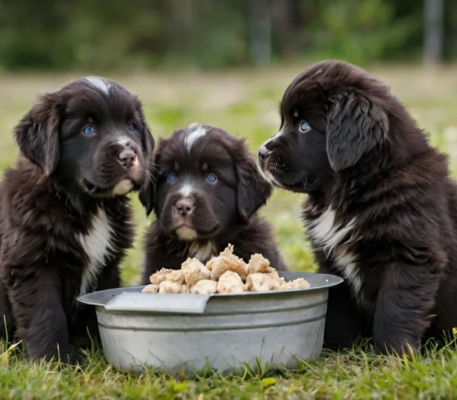 Ultimate Newfoundland Puppies Feeding Guide: Tips and Tricks for Healthy Nutrition – 2024