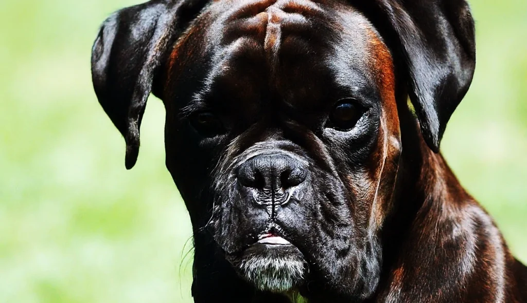 discussing the background and historical development of the Black Boxer dog breed