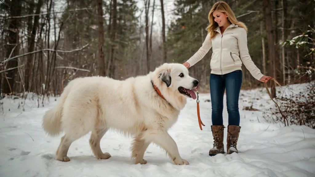 Accompanying text provides tips on socializing dogs, emphasizing the importance of early and consistent exposure to different environments, people, and other animals