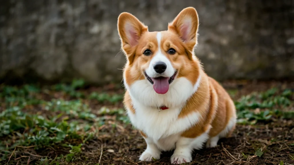 An energetic and affectionate Pembroke Welsh Corgi. Exhibiting a keen intelligence and a strong work ethic, they are known for their friendly and outgoing nature