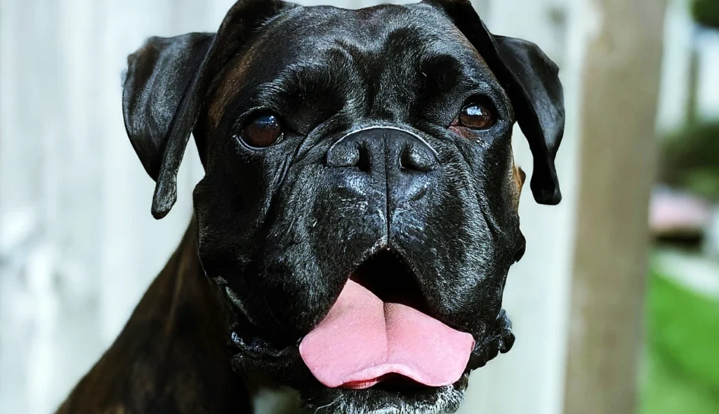 This description indicates that the content under this heading will discuss the typical personality traits and behaviors of Black Boxer dogs