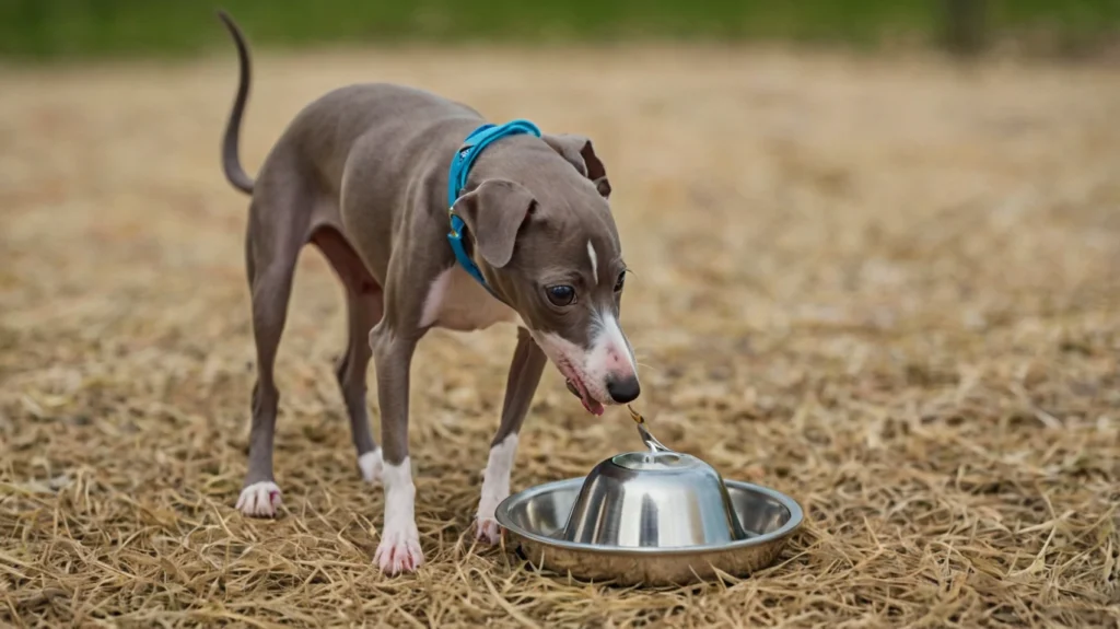 Suitable Diet for Italian Greyhound Puppies: Guide displaying optimal nutritional choices for Italian Greyhound puppies, emphasizing balanced meals with appropriate protein, fat, and calcium levels to support their growth and development.