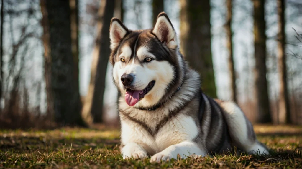 Regular brushing, occasional baths, and routine nail trimming to maintain their thick double coat and overall hygiene