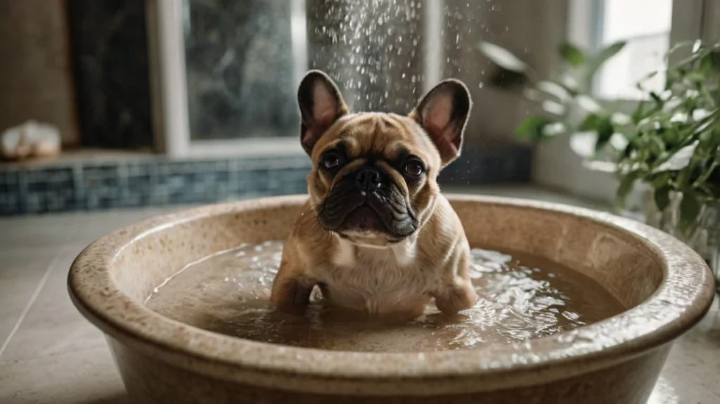 tips and techniques for bathing your French Bulldog for cleanliness and skin health