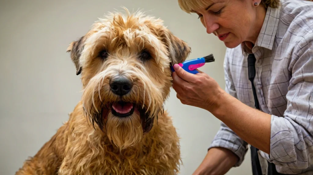 Regularly check, gently clean with a vet-recommended solution, and ensure no debris or signs of infection in your pet's ears.