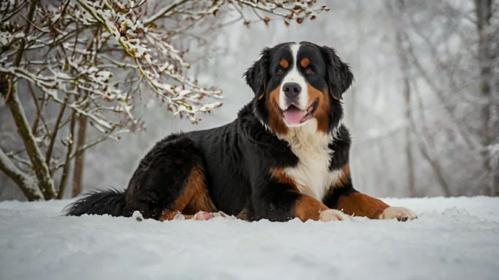 A joyful illustration depicting various dog breeds, conveying the search for the ideal canine companion with the title 'Finding Your Perfect Dog' in bold, cheerful letters