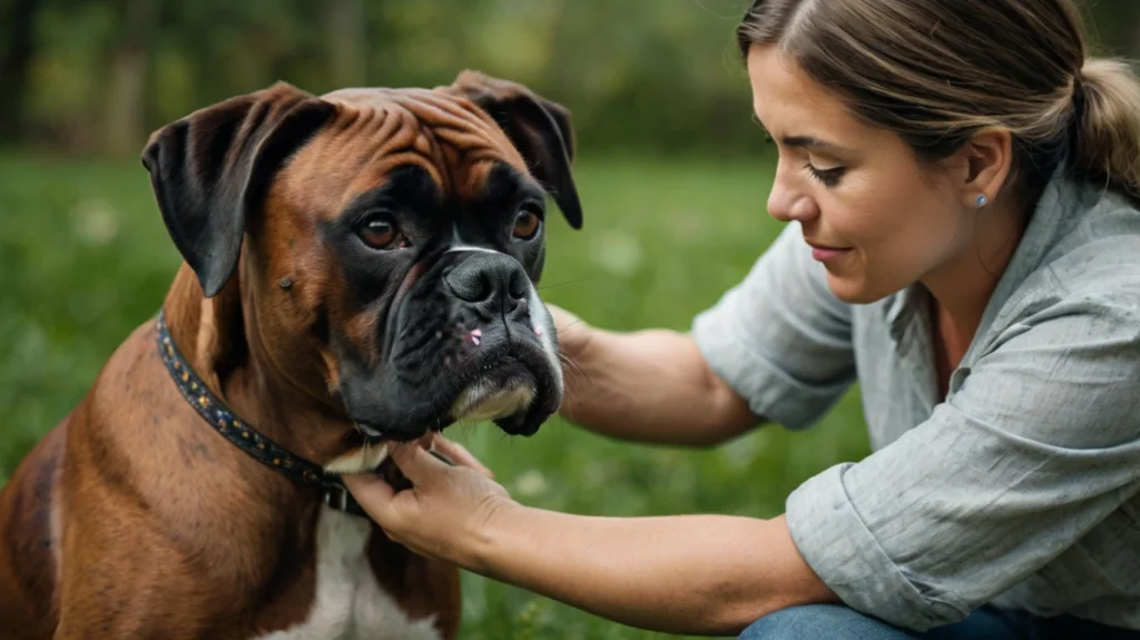 Home grooming tips for boxer dog