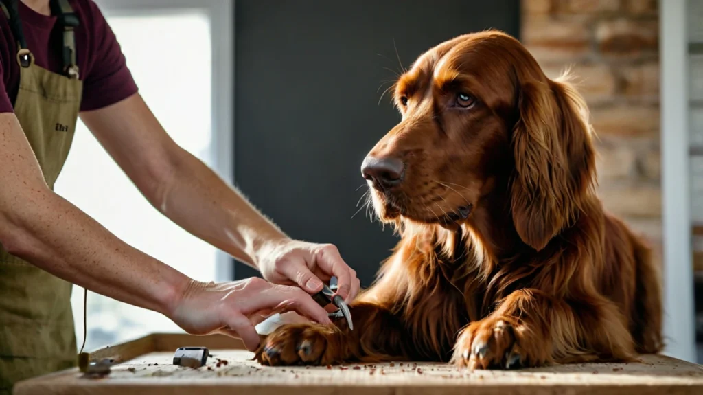 Detailed guide on nail trimming for pets to ensure healthy and well-maintained paws.