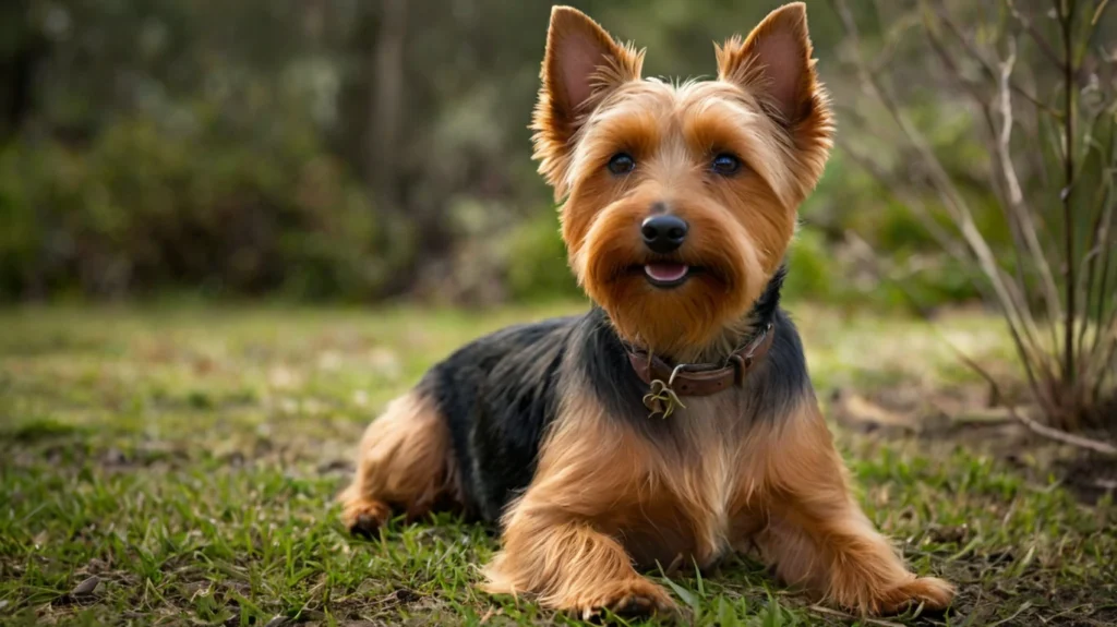 A detailed account of the Australian Terrier's beginnings, its development over time, and significant milestones in its history