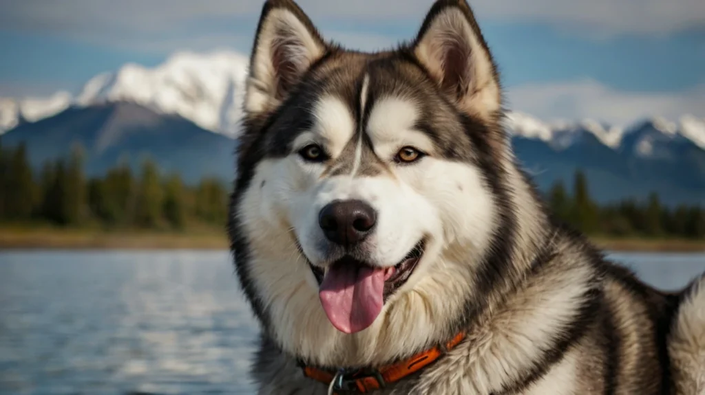 The Alaskan Malamute is one of the oldest Arctic sled dogs, developed by the native Mahlemut people of Alaska for hauling heavy loads across long distances