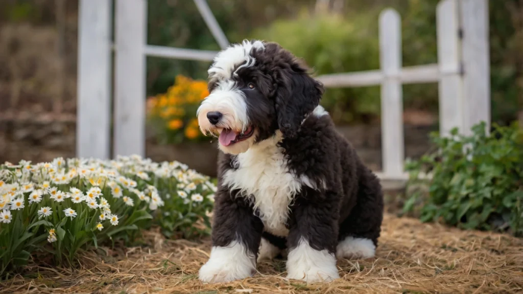 being brushed by its owner, highlighting the breed's grooming needs such as regular brushing to maintain its fluffy coat