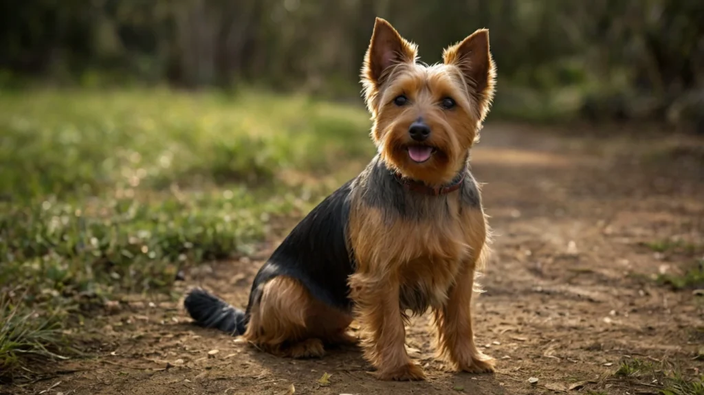  Information about the typical personality traits, behavior patterns, and social interactions of the Australian Terrier