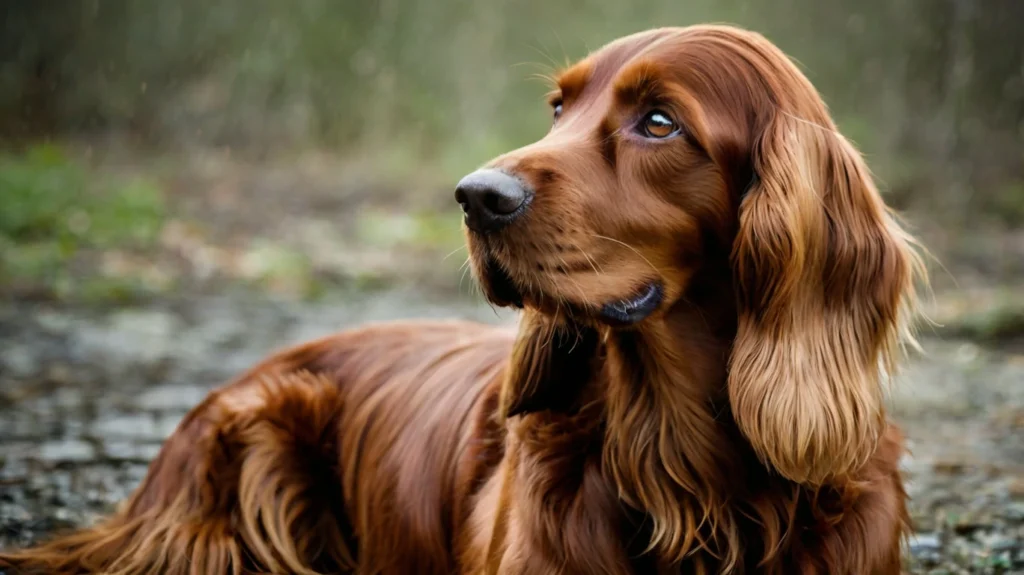 Why Irish Setter grooming is essential for a healthy and shiny coat.