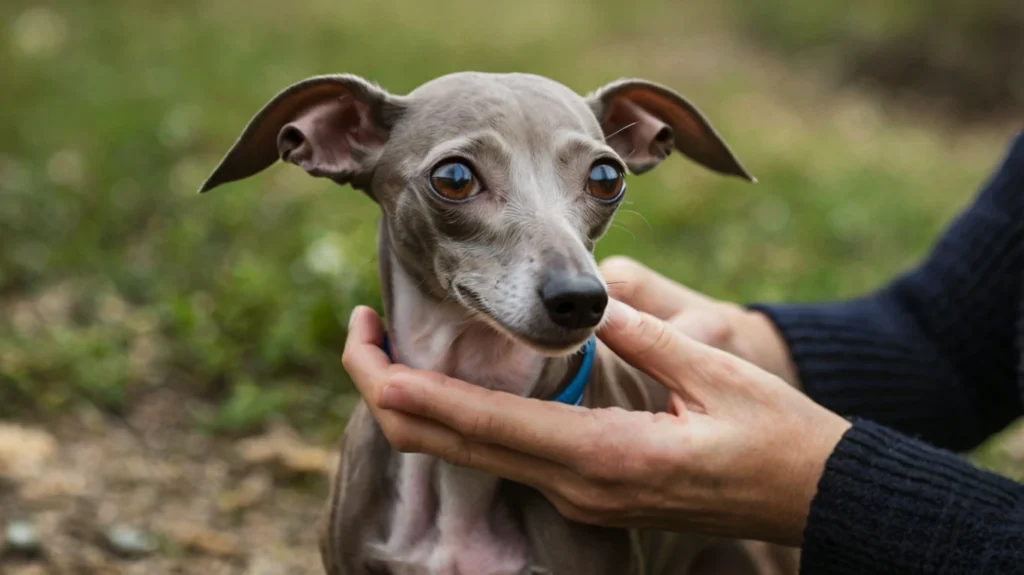 Proper grooming keeps Italian Greyhounds healthy and happy, ensuring their skin and coat stay in top condition.