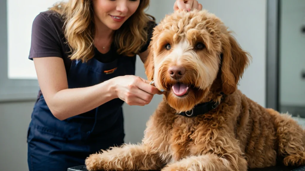 Labradoodle grooming is crucial for maintaining healthy fur, preventing infections, and enhancing overall well-being. Regular grooming sessions help eliminate mats and tangles, check for parasites, and ensure proper hygiene. Proper care and grooming of Labradoodles also contribute to a cheerful and comfortable pet.